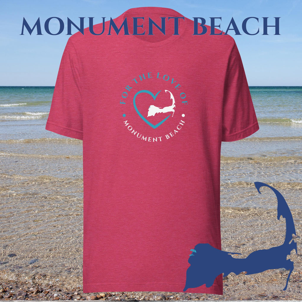 FAVORITE BEACH For the Love of MONUMENT BEACH Unisex T-Shirt