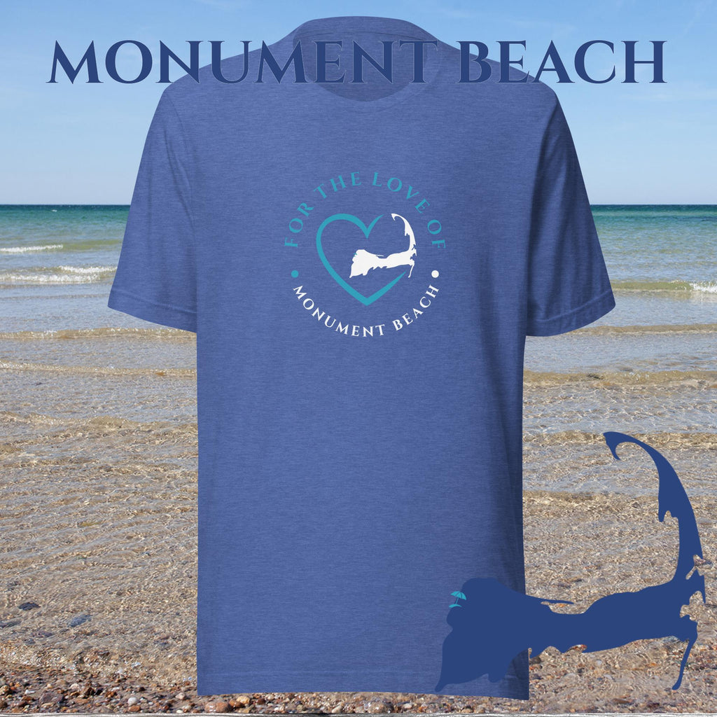 FAVORITE BEACH For the Love of MONUMENT BEACH Unisex T-Shirt