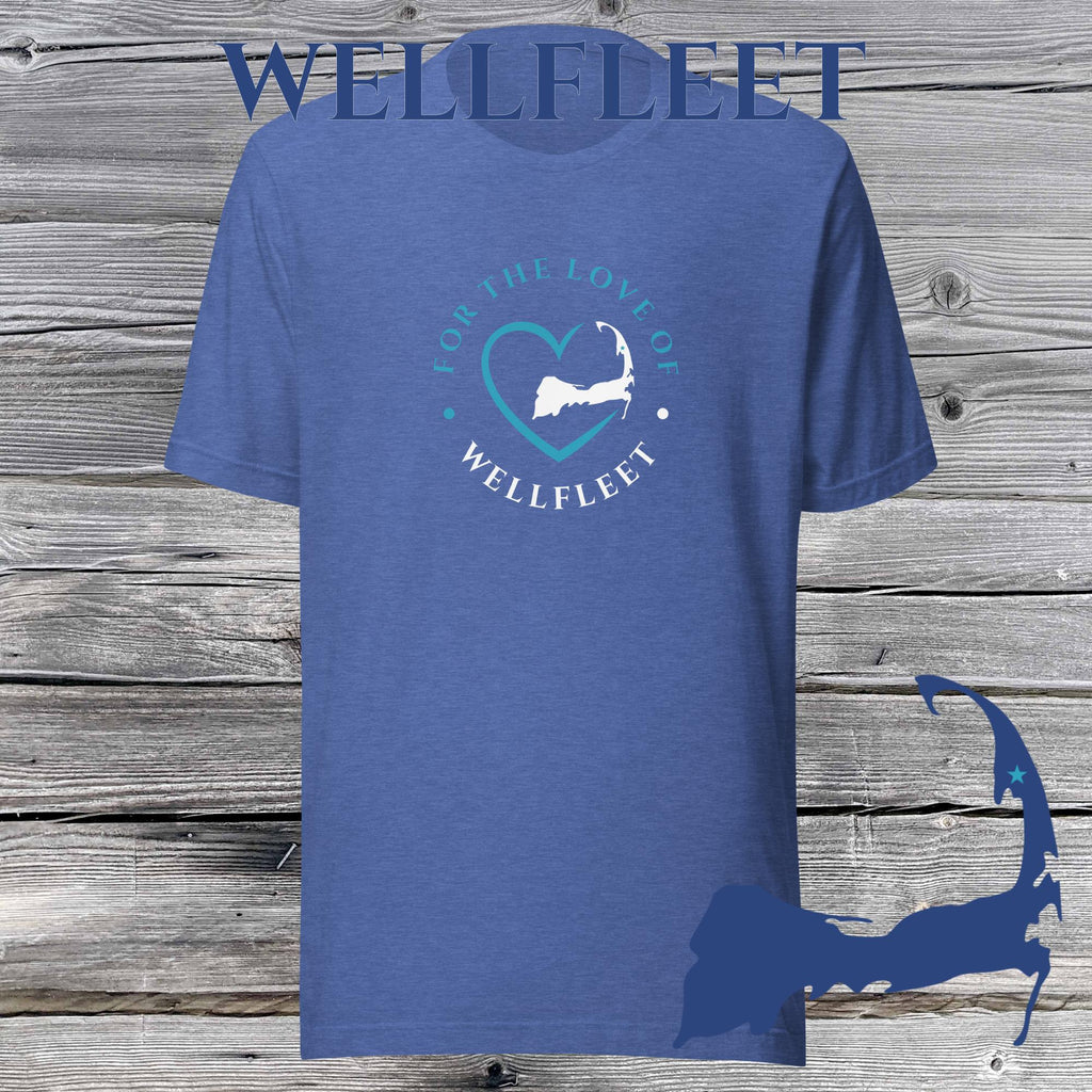 FAVORITE TOWN For the Love of WELLFLEET Unisex T-Shirt