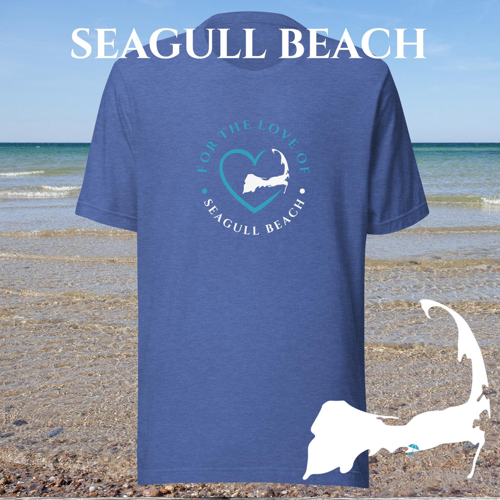 FAVORITE BEACH For the Love of SEAGULL BEACH Unisex T-Shirt