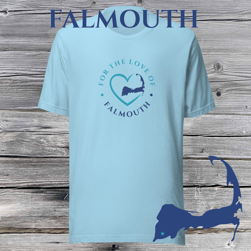 FAVORITE TOWN For the Love of FALMOUTH Unisex T-Shirt