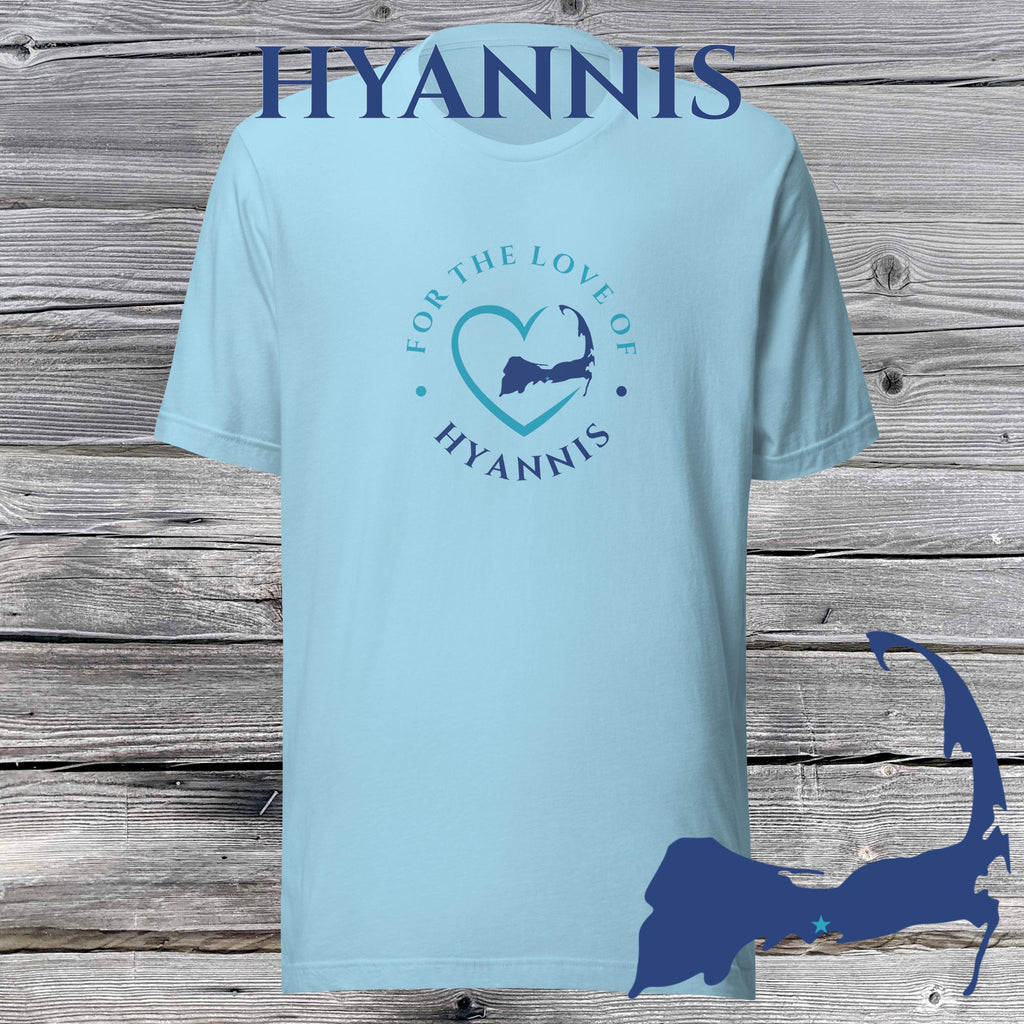 FAVORITE TOWN For the Love of HYANNIS Unisex T-Shirt