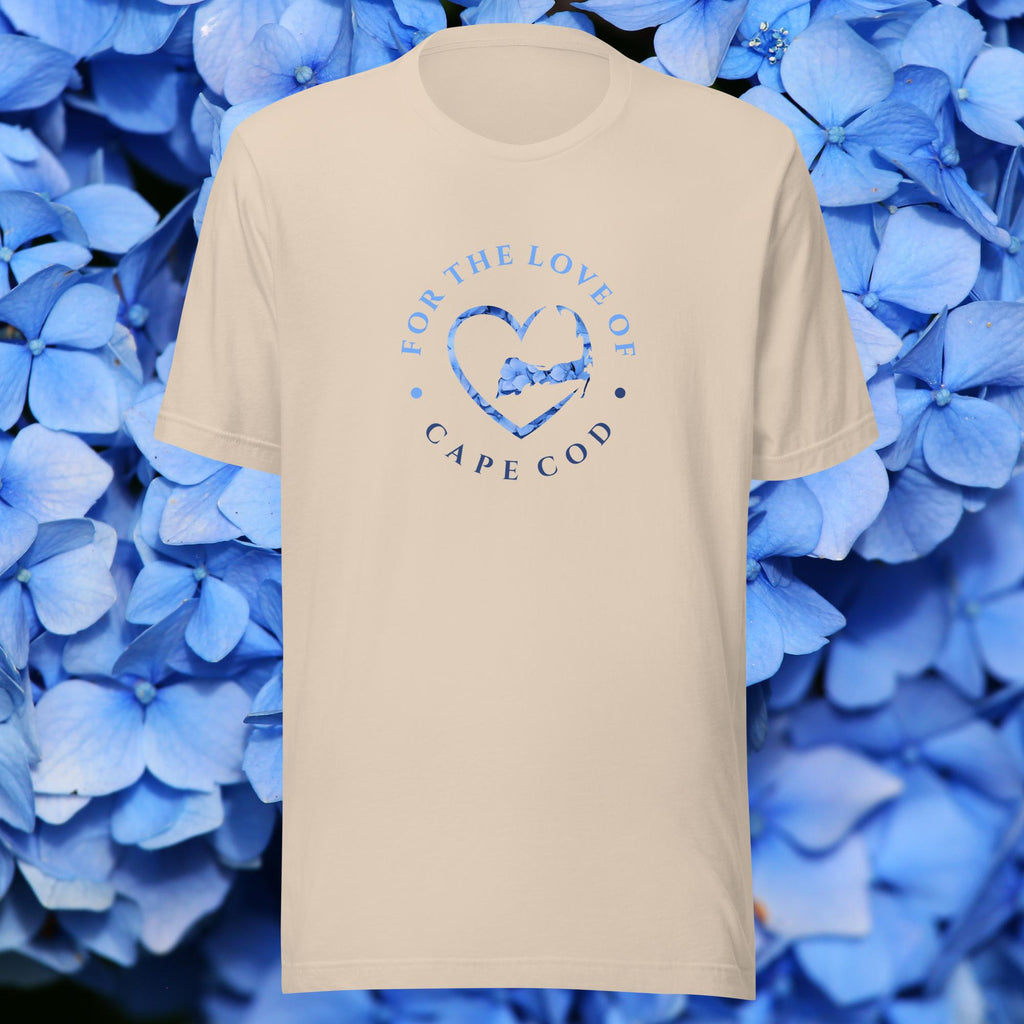 For the Love of Cape Cod Hydrangea Unisex T-Shirt