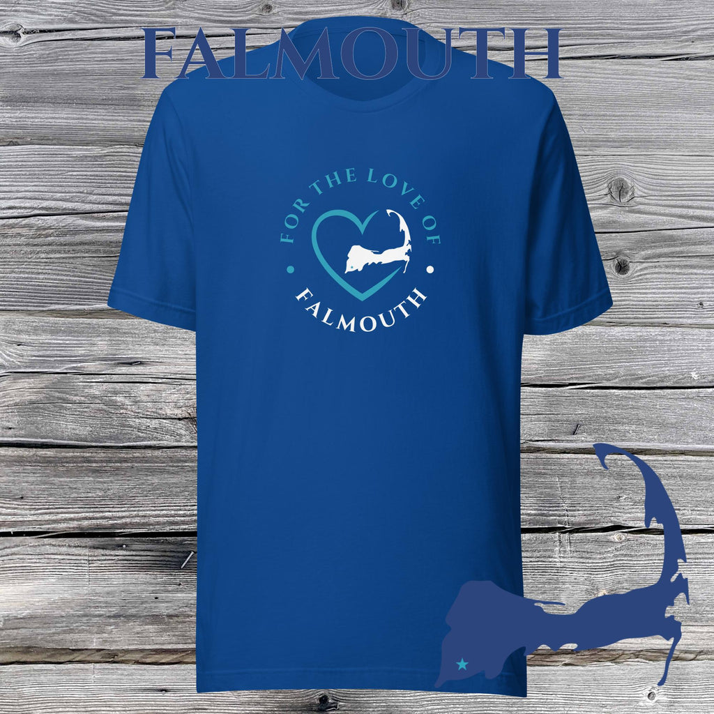 FAVORITE TOWN For the Love of FALMOUTH Unisex T-Shirt