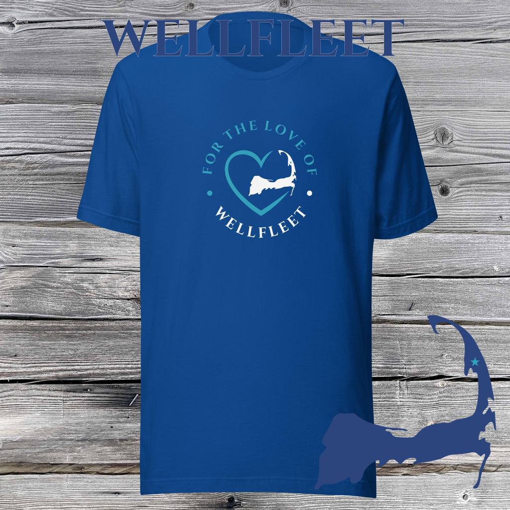 FAVORITE TOWN For the Love of WELLFLEET Unisex T-Shirt