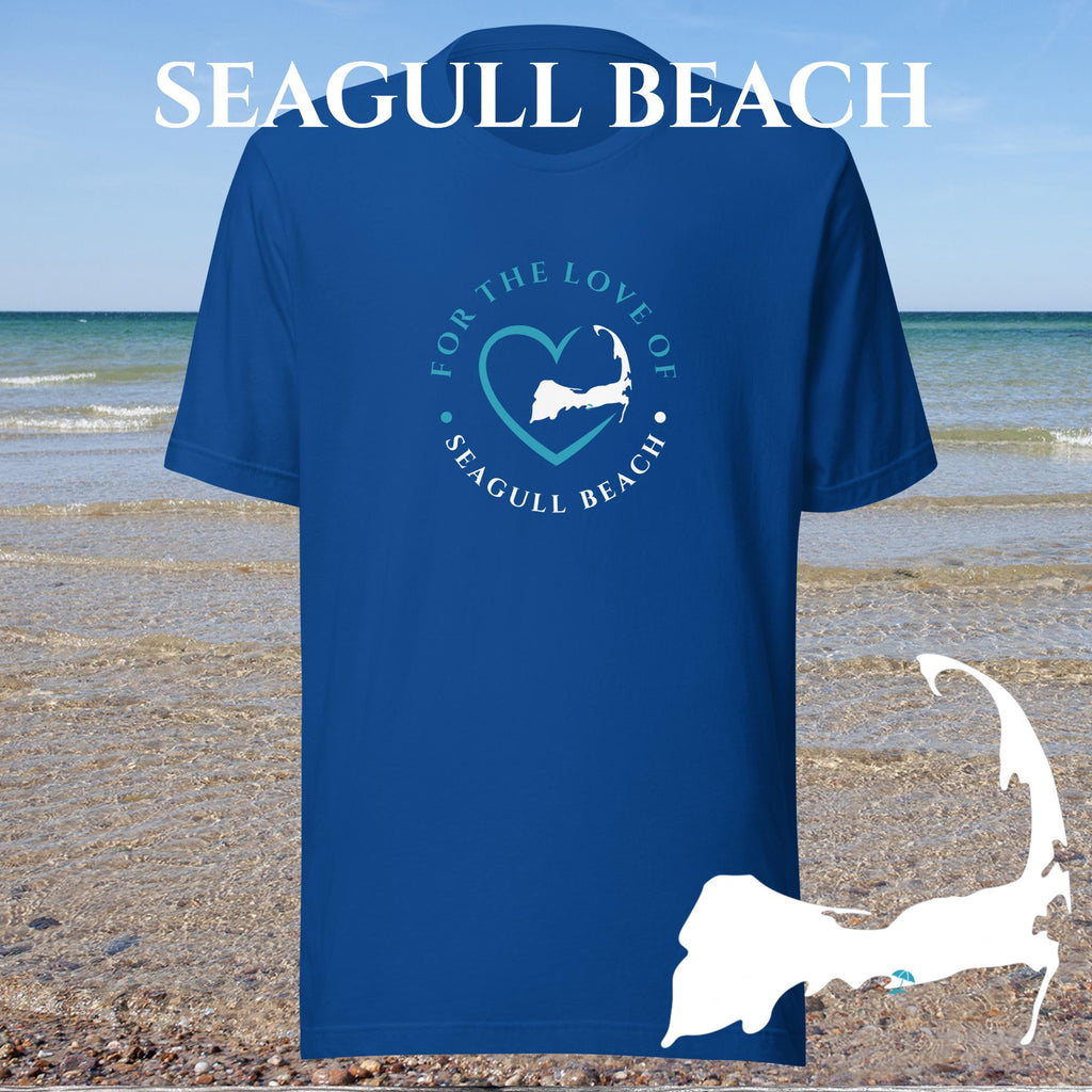 FAVORITE BEACH For the Love of SEAGULL BEACH Unisex T-Shirt