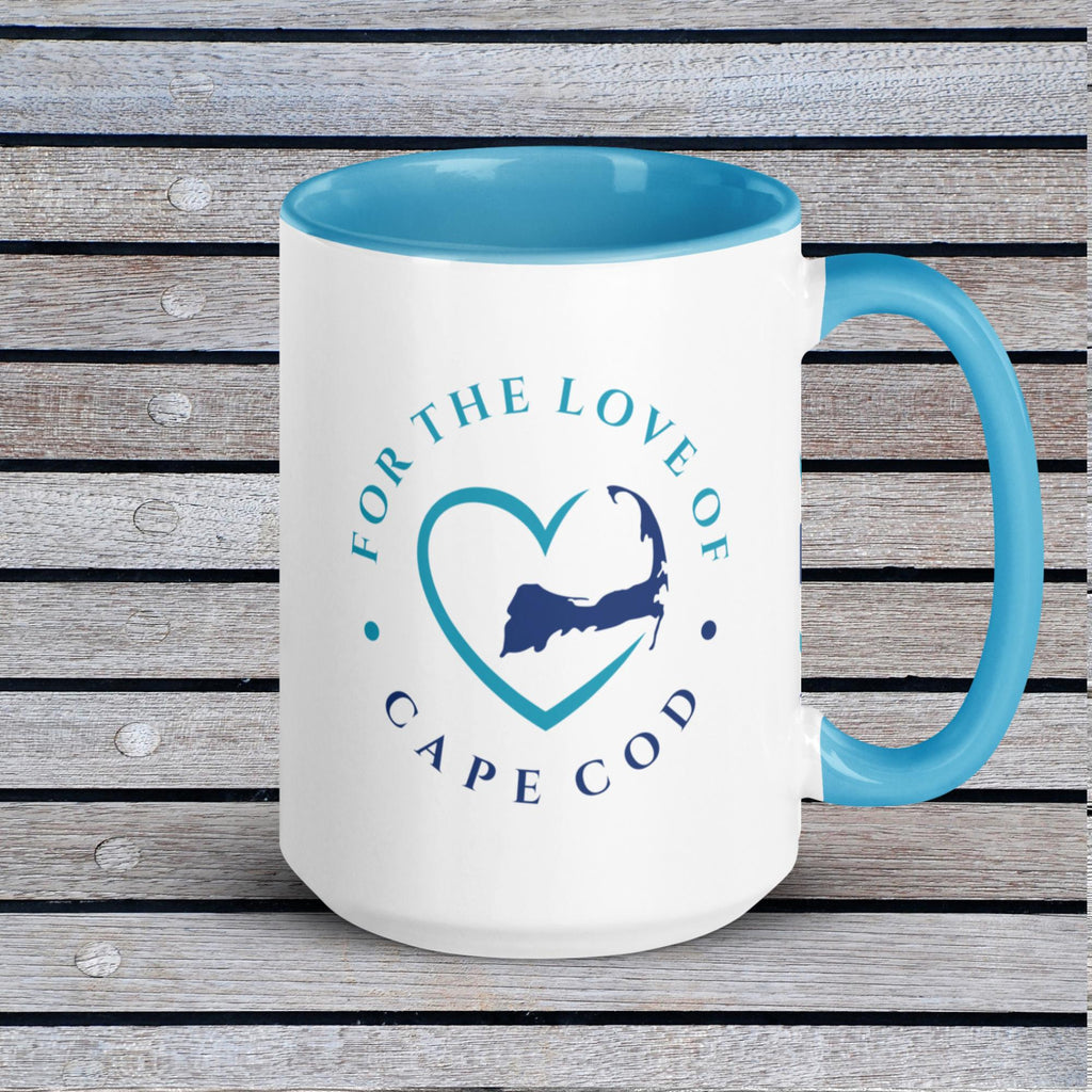 FOR THE LOVE OF CAPE COD Mug with Color Inside - 15oz