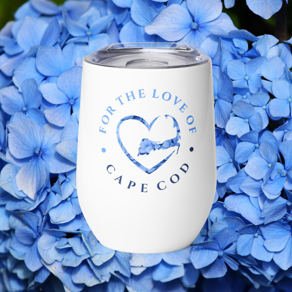 Hydrangea Wine tumbler