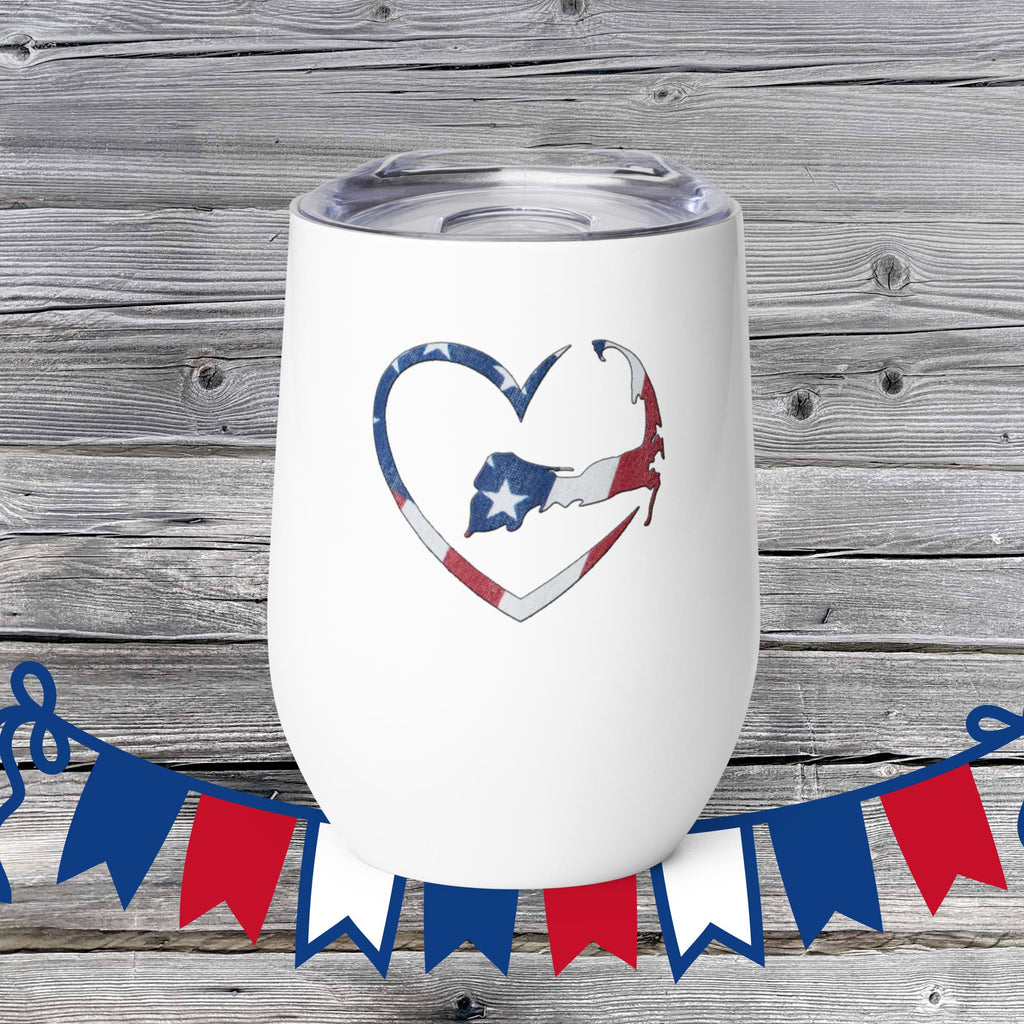 Stars and Stripes Wine tumbler